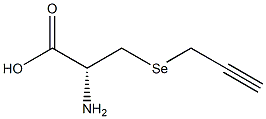 SE-2-PROPYNYL-L-SELENOCYSTEINE Structure