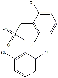 2,6-DICHLOROPHENYLMETHYLSULPHONE 结构式