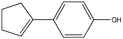 PARA-CYCLOPENTENYLPHENOL Structure