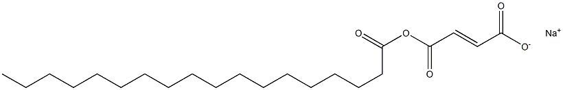 硬脂酰富马酸钠,,结构式