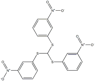 tris(3-nitrophenylthio)methane