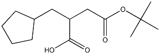 2-Cyclopentylmethyl-succinic acid 4-tert-butyl ester