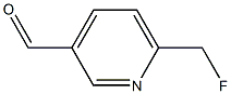 6-Fluoromethyl-pyridine-3-carbaldehyde 化学構造式