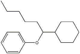 Pentylcyclohexylanisole Struktur