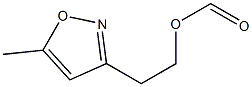 5-methyl-3-isoxazolylethyl formate 化学構造式