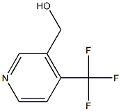 4-三氟甲基-3-吡啶甲醇,,结构式