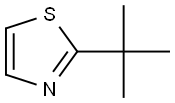 2-tert-butyl-1,3-thiazole 化学構造式