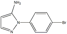 5-Amino-1-(4-bromophenyl)-1H-pyrazole Structure