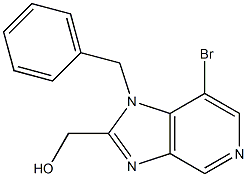 (1-benzyl-7-bromo-1H-imidazo[4,5-c]pyridin-2-yl)methanol