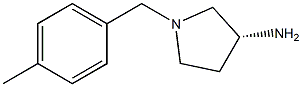 (3R)-1-(4-methylbenzyl)pyrrolidin-3-amine Structure