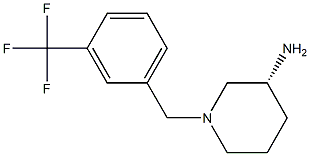 (3R)-1-[3-(trifluoromethyl)benzyl]piperidin-3-amine|