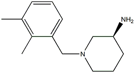 (3S)-1-(2,3-dimethylbenzyl)piperidin-3-amine