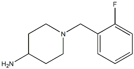 1-(2-fluorobenzyl)piperidin-4-amine Structure