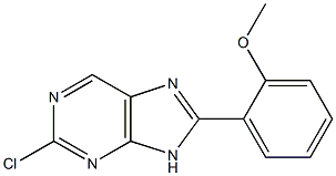 2-chloro-8-(2-methoxyphenyl)-9H-purine