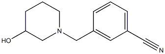 3-[(3-hydroxypiperidin-1-yl)methyl]benzonitrile