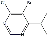  5-bromo-4-chloro-6-(1-methylethyl)pyrimidine