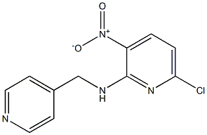 6-chloro-3-nitro-N-(pyridin-4-ylmethyl)pyridin-2-amine|