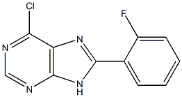 6-chloro-8-(2-fluorophenyl)-9H-purine