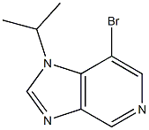 7-bromo-1-(1-methylethyl)-1H-imidazo[4,5-c]pyridine Structure