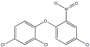 2,4,4'-Trichlor-2'-nitrodiphenylether 结构式