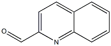 2-Quinolinecarboxyaldehyde,,结构式