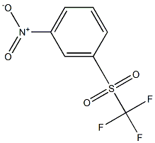 3-(TRIFLUOROMETHYLSULFONYL)NITROBENZENE Structure