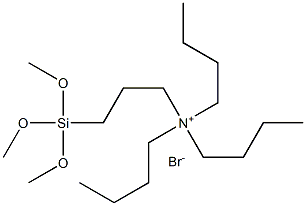 N-TRIMETHOXYSILYLPROPYL-N,N,N-TRI-N-BUTYLAMMONIUM BROMIDE: 50% IN METHANOL|