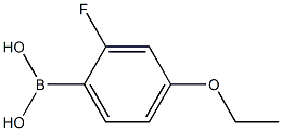 4-Ethoxy-2-fluorophenylboronicacid 化学構造式