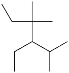 2,4,4-trimethyl-3-ethylhexane,,结构式
