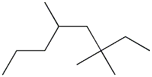 3,3,5-trimethyloctane 结构式