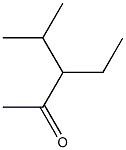 3-ethyl-4-methyl-2-pentanone Structure