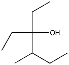 4-methyl-3-ethyl-3-hexanol 结构式