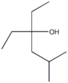 5-methyl-3-ethyl-3-hexanol Structure