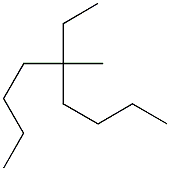 5-メチル-5-エチルノナン 化学構造式