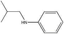 N-異丁苯胺, , 结构式