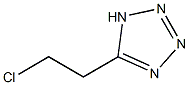 5-CHLROETHYL-1H-TETRAZOLE 化学構造式