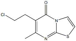 6-(2-CHLOROETHYL)-7-METHYLTHIAZOLE [3,2,A]PYRIMIDIN-5-ONE