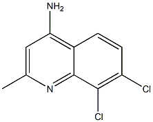 7,8-DICHLORO-2-METHYL-4-QUINOLINAMINE