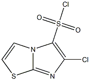 6-CHLORO-IMIDAZO(2,1-B)THIAZOLE-5-SULPHONYL CHLORIDE,,结构式