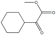 CYCLAHEXYL GLYOXYLIC ACID METHYL ESTER 化学構造式