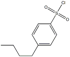 4-BUTYLBENZENESULFONYL CHLORIDE Struktur