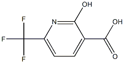 6-(TRIFLUOROMETHYL)-2-HYDROXYPYRIDINE-3-CARBOXYLIC ACID 结构式