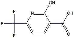 6-(TRIFLUOROMETHYL)-2-HYDROXYPYRIDINE-3-CARBOXYLIC ACID Structure