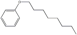 1-苯氧辛烷, , 结构式