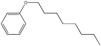 1-phenoxyoctane 化学構造式