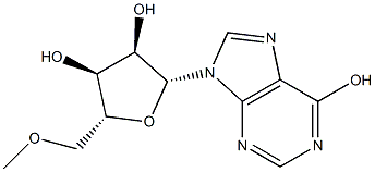 甲肌苷 结构式