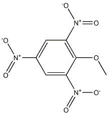 picryl methyl ether Struktur