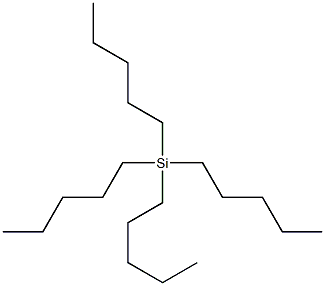 tetraamylsilicane Structure