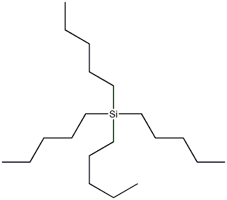 四戊[單]矽烷,,结构式