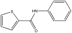 THIOPHENE-2-CARBOXANILDE,,结构式